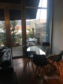 Loft su due livelli con terrazzo a Milano