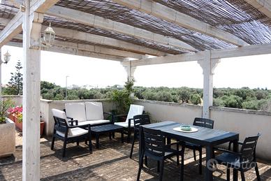 Villa con giardino a Maruggio, 2 km dal mare