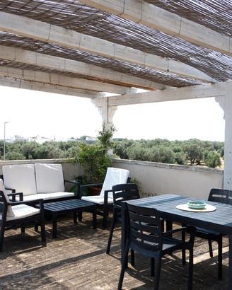 Villa con giardino a Maruggio, 2 km dal mare