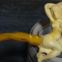 PIPA IN MEERSCHAUM SCOLPITA – FIGURA FEMMINILE