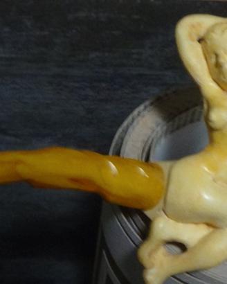 PIPA IN MEERSCHAUM SCOLPITA – FIGURA FEMMINILE