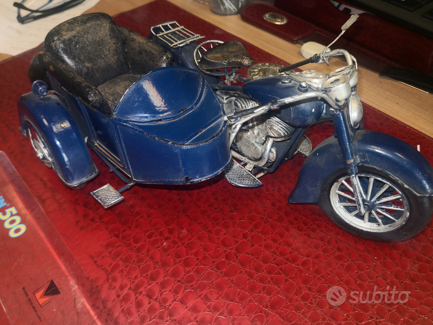 MODELLINO LATTA SiDECAR MODELLISMO MODELLINO DA COLLEZIONE