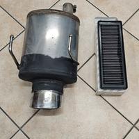 Silenziatore Supersprint Fiat 500 Panda 1200.