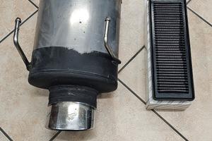 Silenziatore Supersprint Fiat 500 Panda 1200.