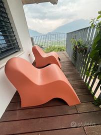 Coppia poltrone Max Design made in italy