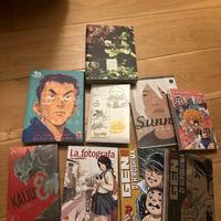 Lotto manga asano, urasawa, taiyo matsumoto ecc