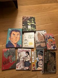 Lotto manga asano, urasawa, taiyo matsumoto ecc