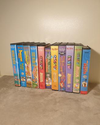 Lotto Stock 11 Film Walt Disney Videocassette VHS