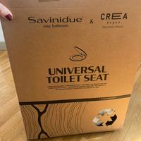 Sedile copri wc legno laccato universale Savinidue