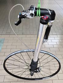 Forcella Lefty DLR Speed 110 con cerchio e freno