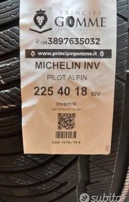 2 gomme 225 40 18 MICHELIN A1219