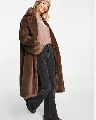 Cappotto in pelliccia NERO