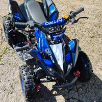 MINI QUAD NITRO 50CC  con CASCO da cross