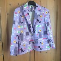 Blazer Susymix fantasia lilla tg. S/M