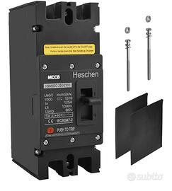 Heschen interruttore automatico cc mccb 2p cc 1000