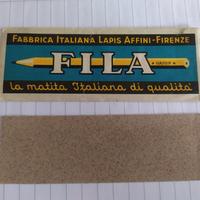 Bustina Fila con carta vetrata