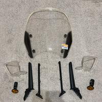 Parabrezza e paramani honda sh 300 i ABS