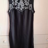 Sottoveste INTIMISSIMI 100%seta nero Tg.M