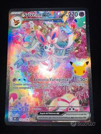 Sylveon ex 30 anniversario pokemon