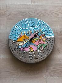 Orologio dipinto a mano