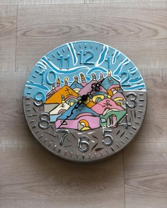 Orologio dipinto a mano