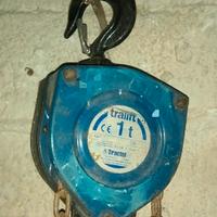 Paranco a catena Tractel tralift 1000kg