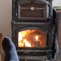 stufa a legna La nordica con forno