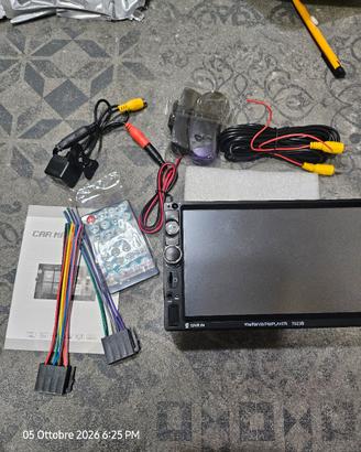 autoradio 2din schermo multimediale touchscreen  7