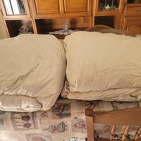 2 piumoni e 4 copripiumini