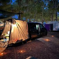 Veranda posteriore Outwell Sandcrest S per minivan