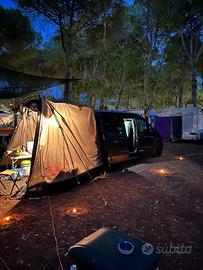 Veranda posteriore Outwell Sandcrest S per minivan