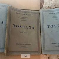Touring club italiano vintage Campania e Toscana 2