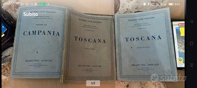 Touring club italiano vintage Campania e Toscana 2