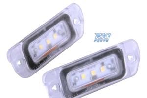 LUCI TARGA A LED PER MERCEDES CLASSE ML W164 05-08