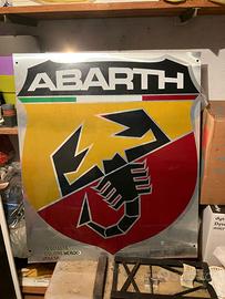 poster alluminio logo Abarth