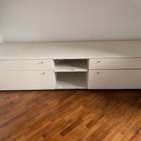 Mobile TV con cassetti e vani