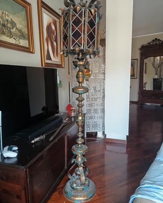 lampada da terra monumentale vintage anni 70 
