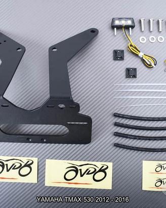 Portatarga corto AVDB YAMAHA TMAX 530 2012 - 2016