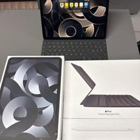 Ipad air 5gen m1 64giga wifi con smart folio