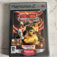 Tekken 5 versione platinum ps2