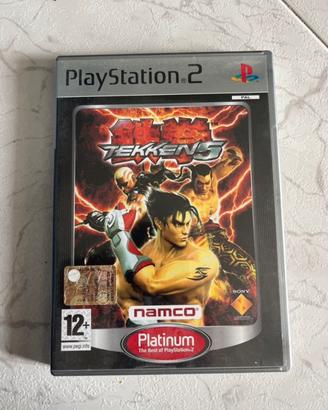 Tekken 5 versione platinum ps2