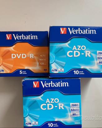 CD e DVD riscrivibili