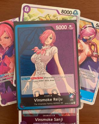 Deck Vinsmoke Reiju con SR e R fino a OP11