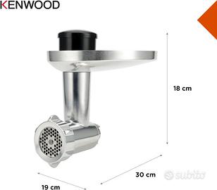 accessorio tritacarne per planetaria kenwood 