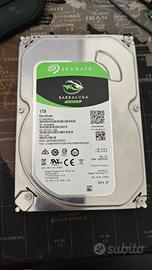 Hard Disk interno Seagate BarraCuda da 1TB