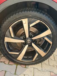 Cambio cerchi 19 con dei 17 Nissan quashai