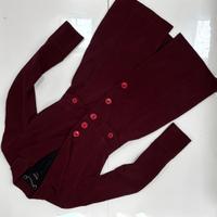Miss Sixty burgundy vintage coat women