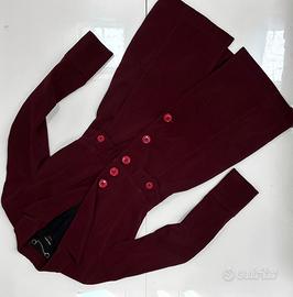 Miss Sixty burgundy vintage coat women