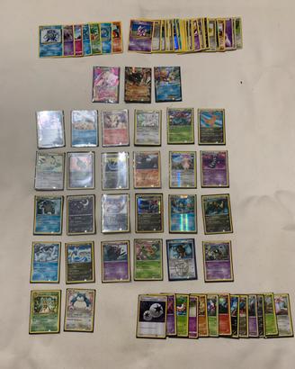 Lotto Carte Pokémon Collezione  +EX e bulk