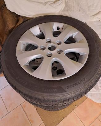 Gomme termiche e cerchi originali Opel Astra j